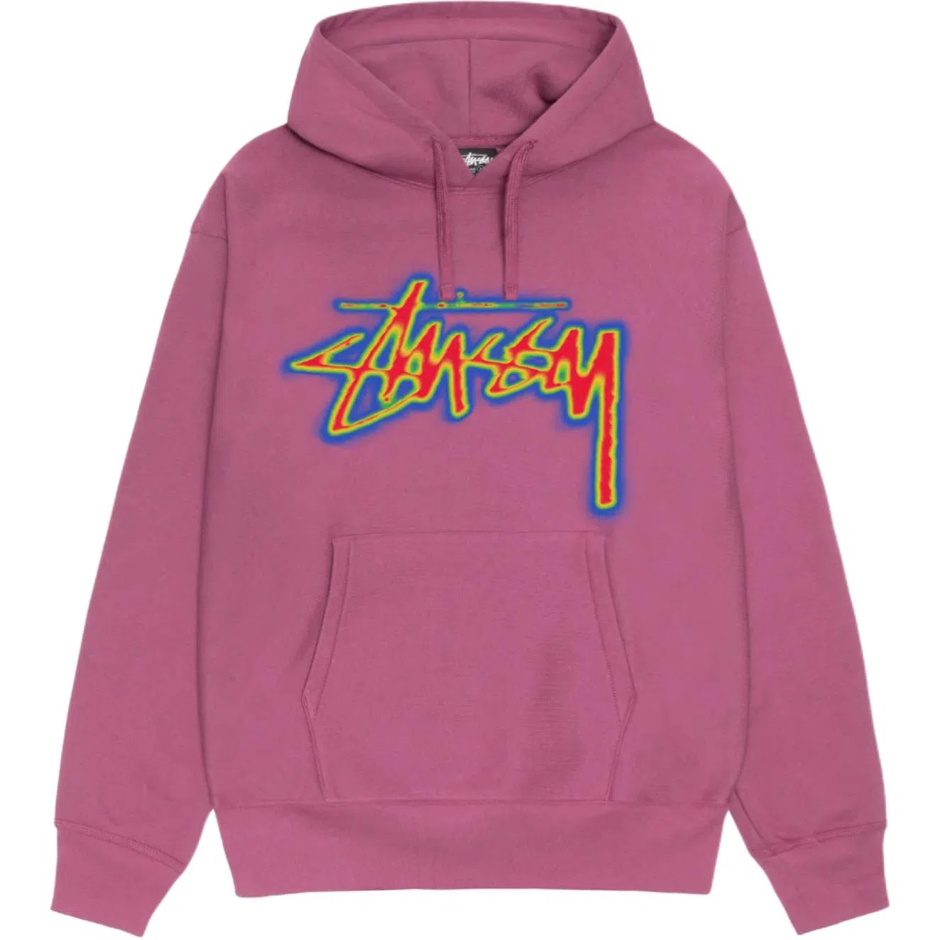 Stussy SS24 THERMAL STOCK HOODIE Logo