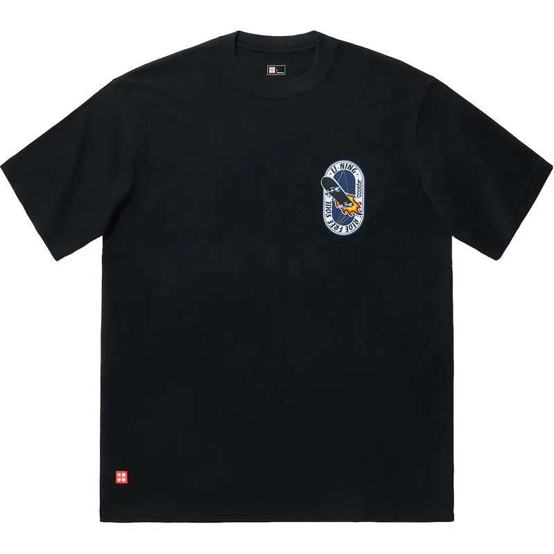 Li-Ning Skateboarding Series Black Tee
