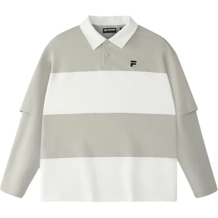 FILA FUSION FUSION LIFEFUSIONEER SS25 logoPolo -GN