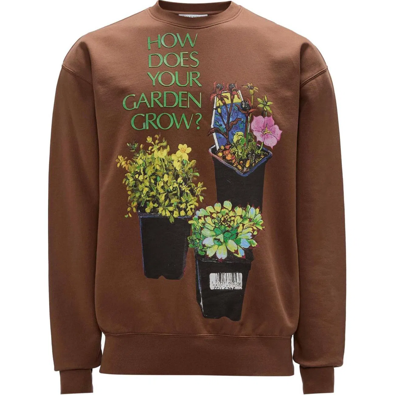 JW Anderson FW24 Chocolate Sweatshirt