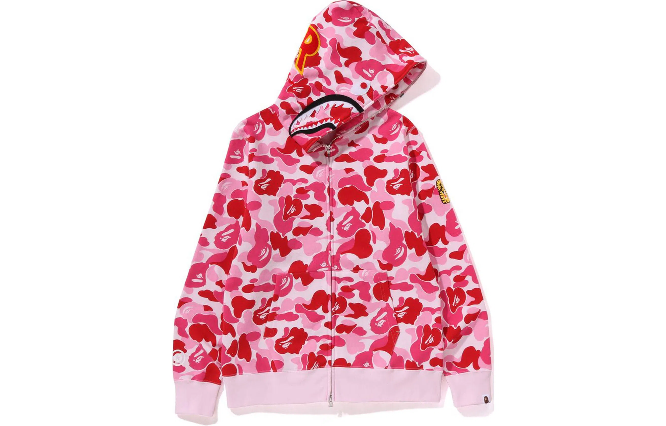 A BATHING APE Abc Camo Shark Full Zip Hoodie