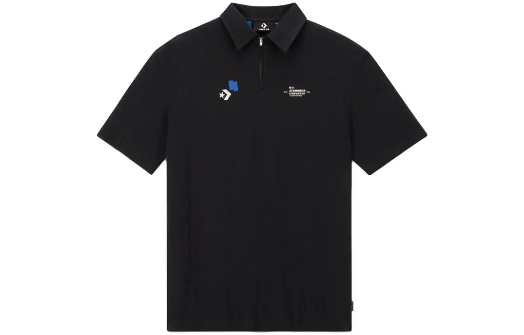 Converse x Ader Error Polo Shirt Black