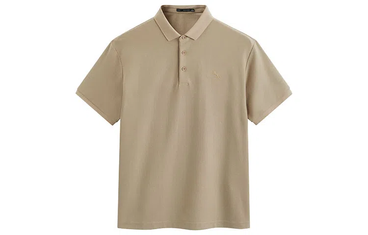 PEACEBIRD MEN Logo Embroidered Polo Shirt