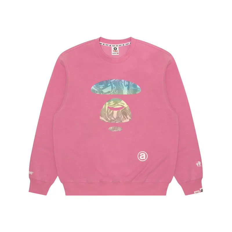 Aape Camo Crewneck Sweatshirt