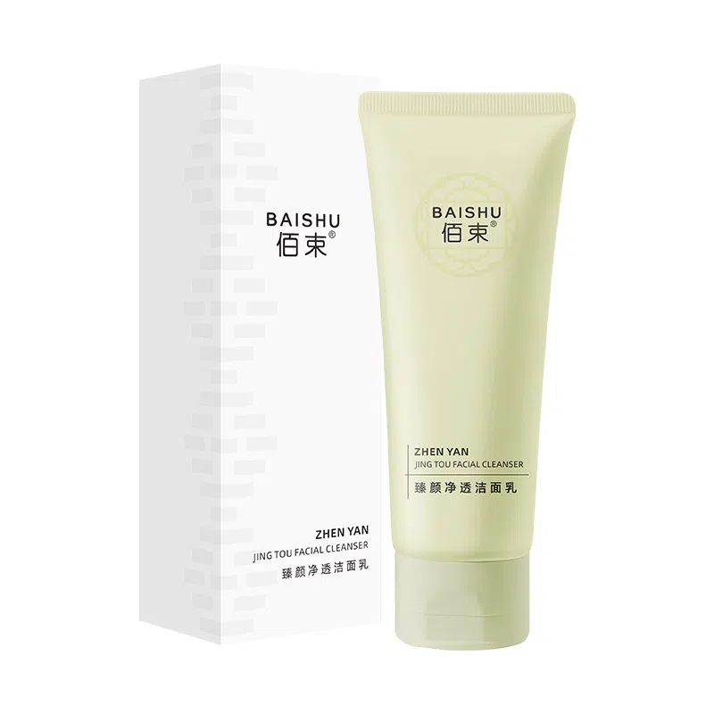 佰束 净透保湿控油温和氨基酸洗面奶 清洁