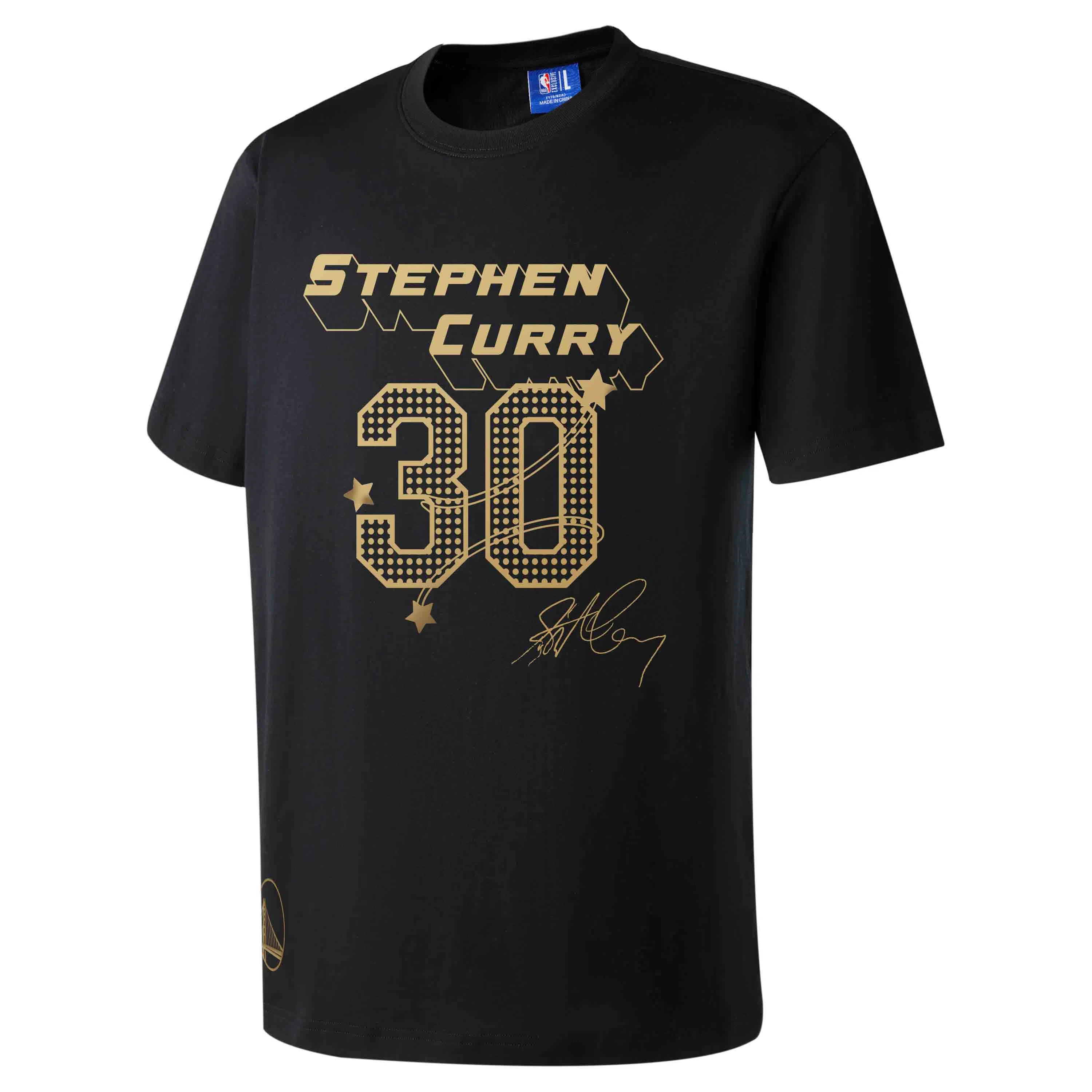 NBA Honor of Kings Series Golden State Warriors Stephen Curry 30 T-Shirt