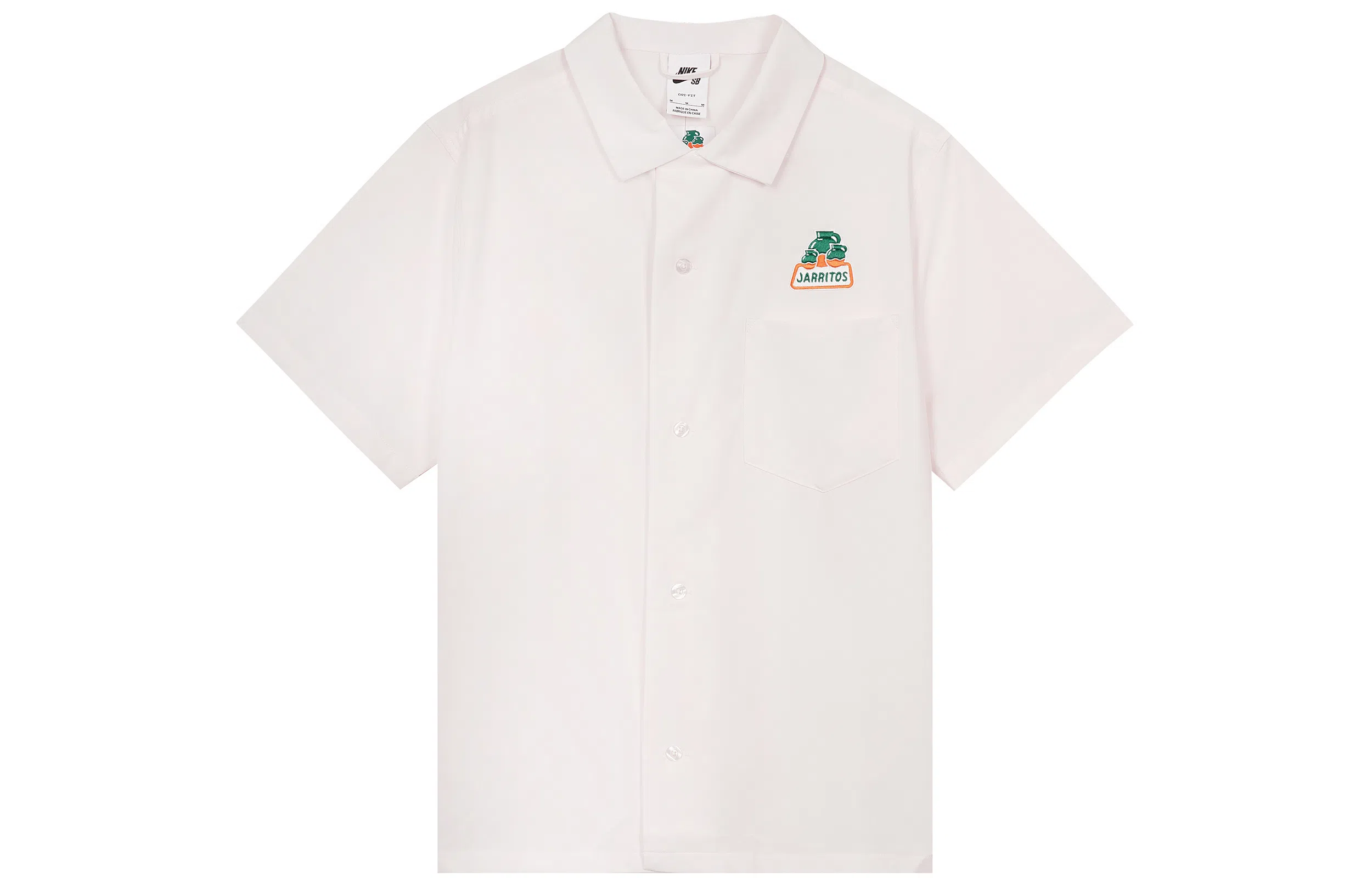 Nike SB x Jarritos SS23 Bowling Shirt Pearl Pink