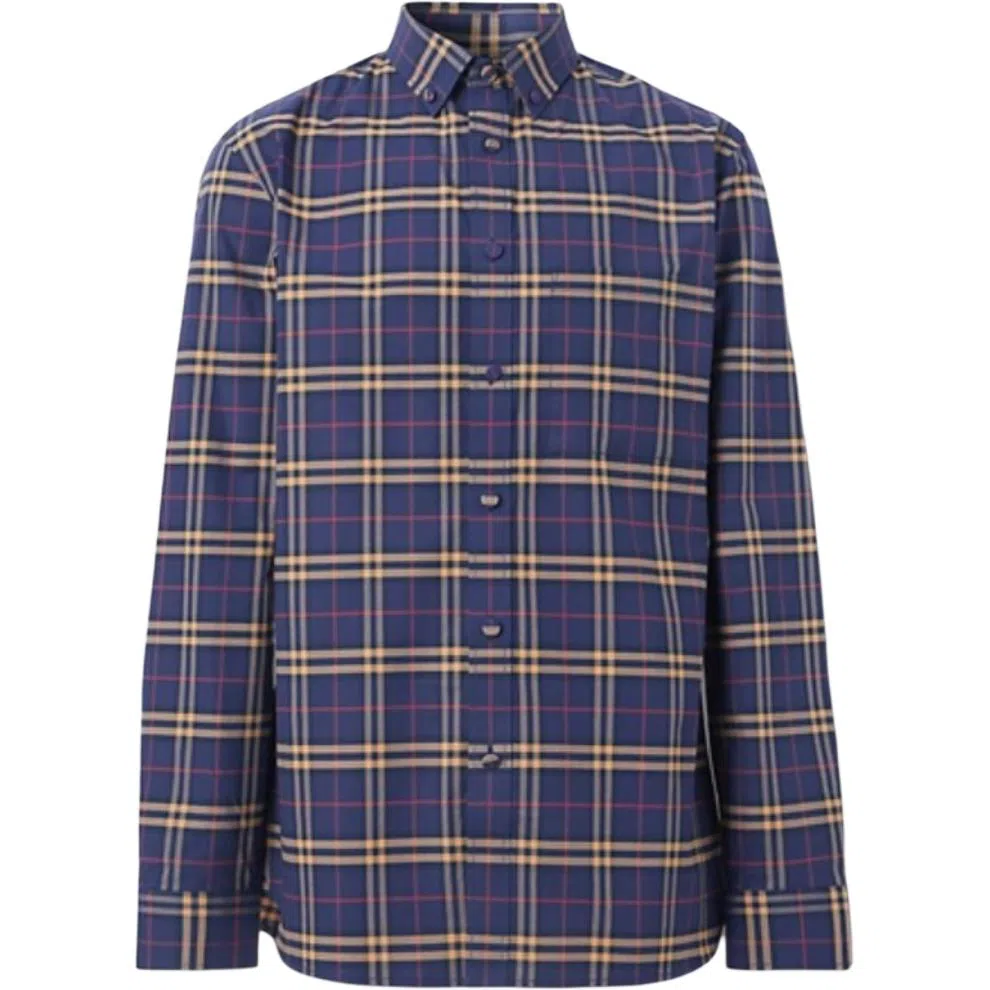 Burberry FW22 Blue Shirt