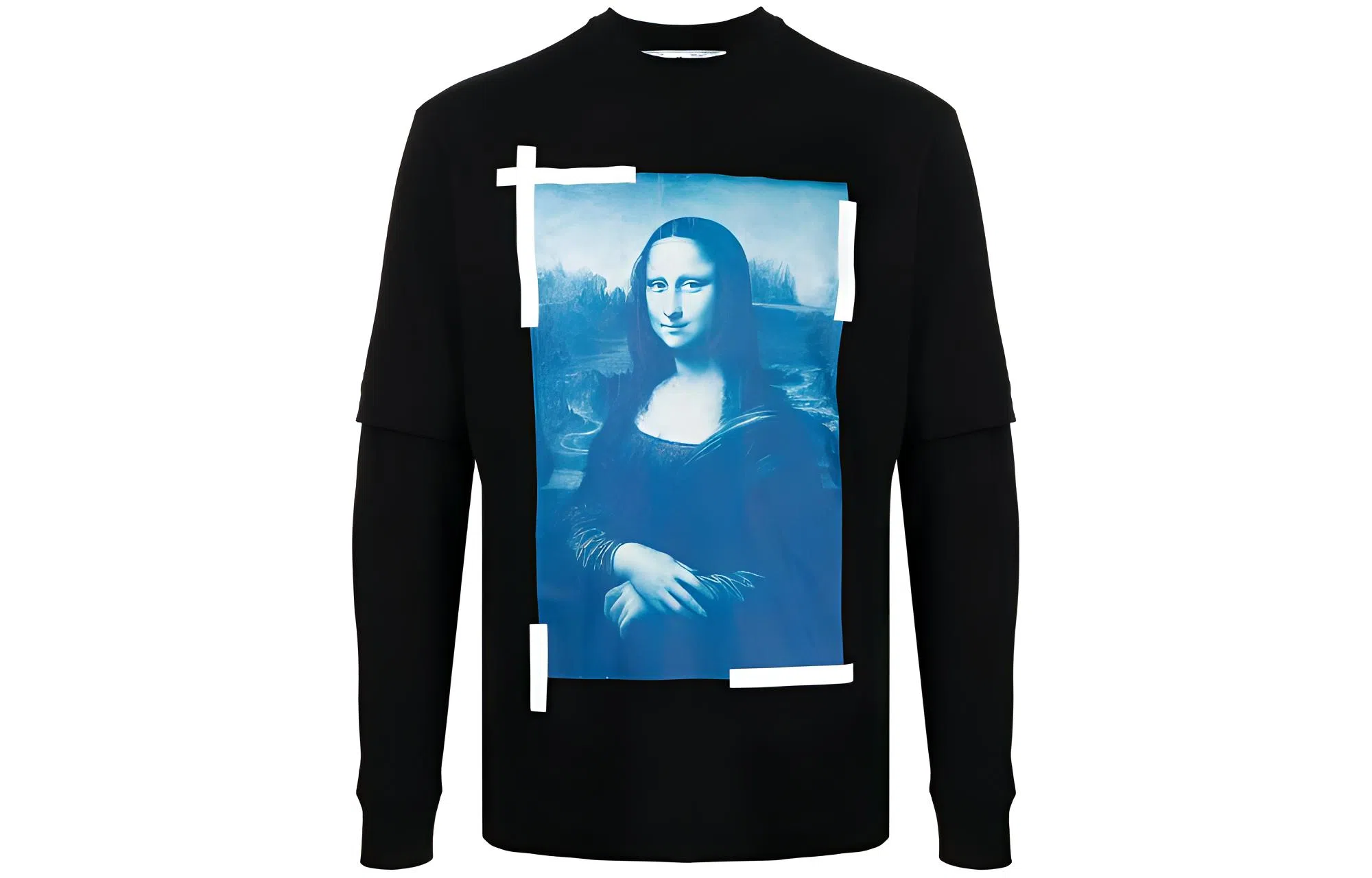 OFF-WHITE Monalisa Long Sleeve Tee Black
