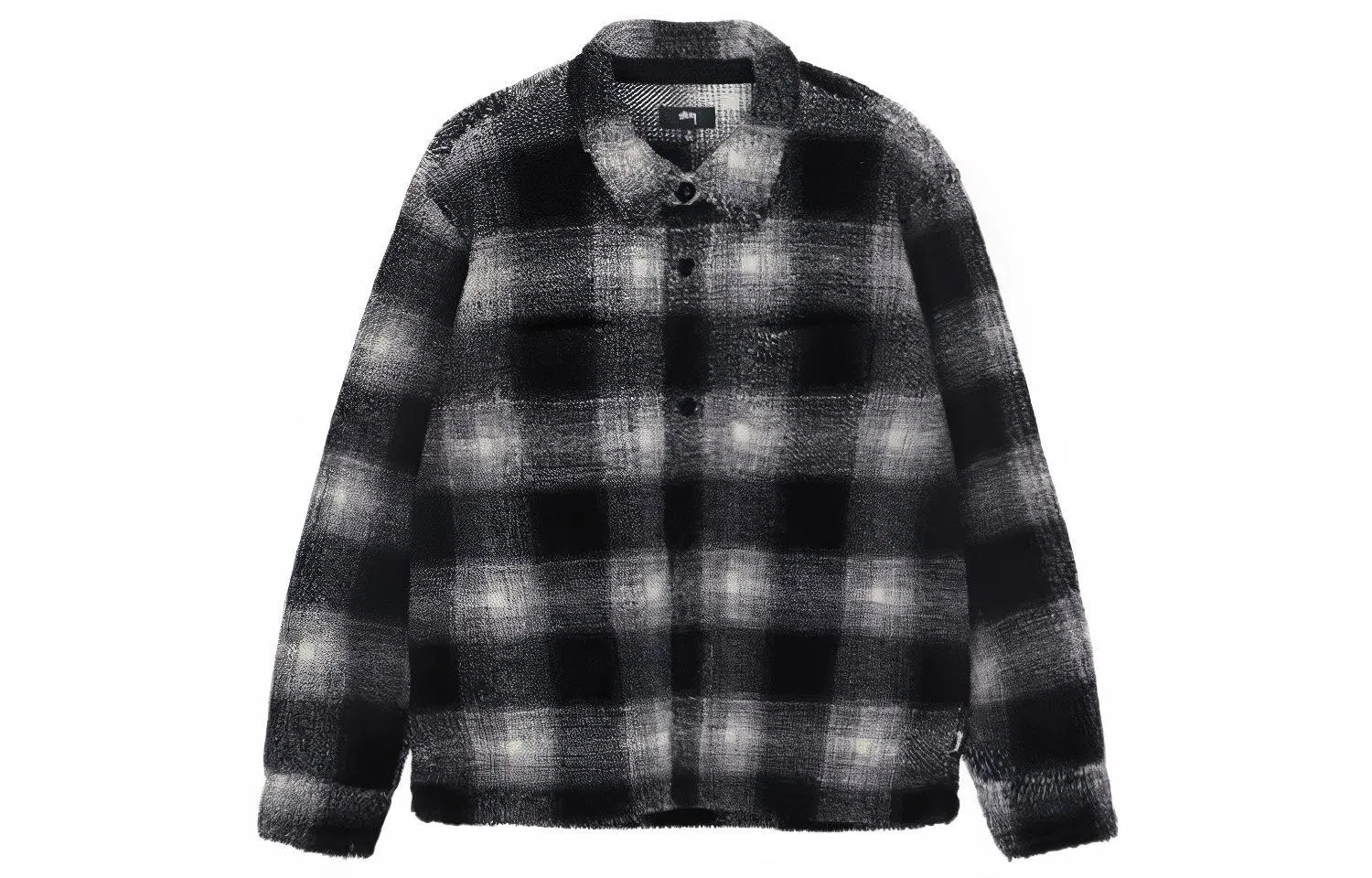Stussy SS23 Plaid Sherpa Shirt