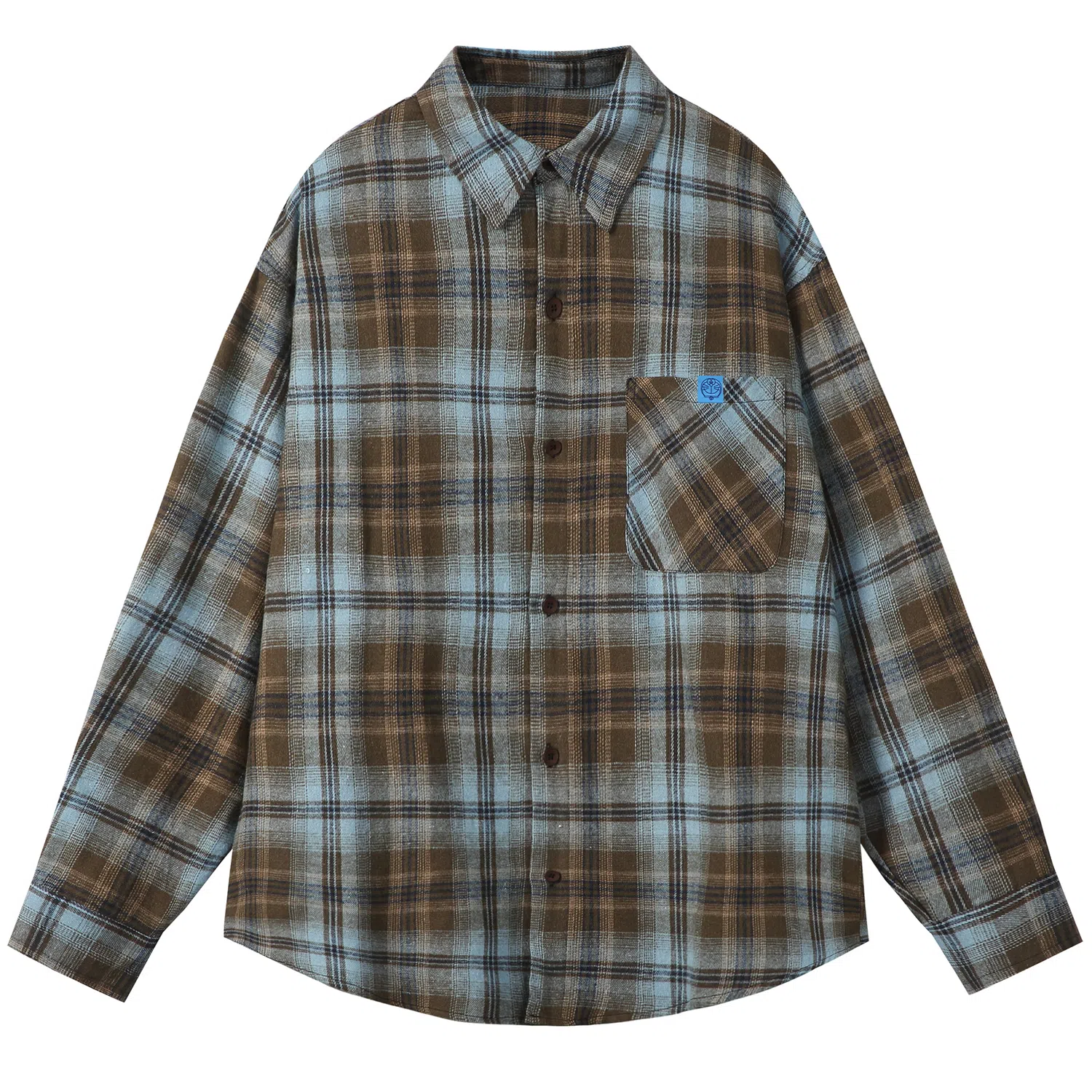 Doraemon Vintage Plaid Shirt