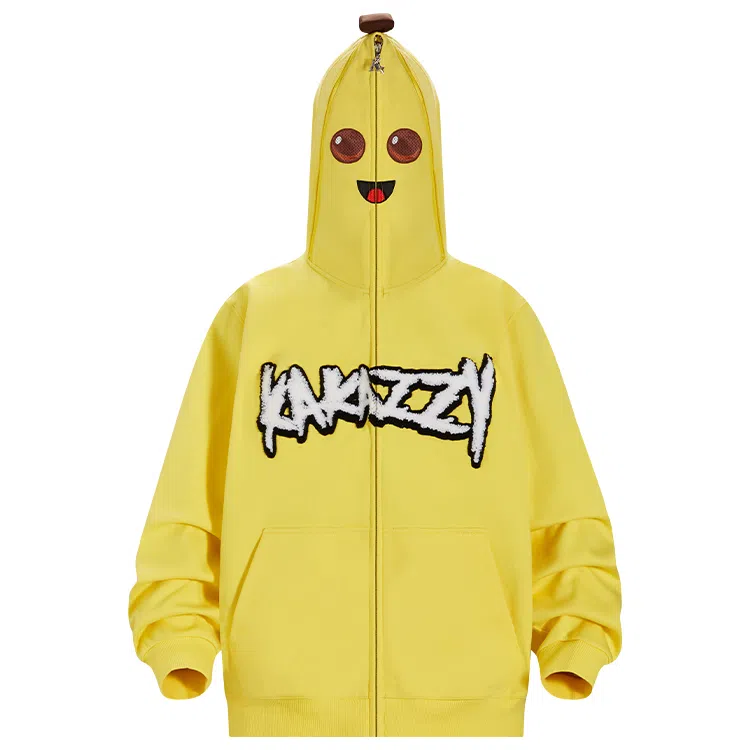 KAKAZZY Hoodie Yellow