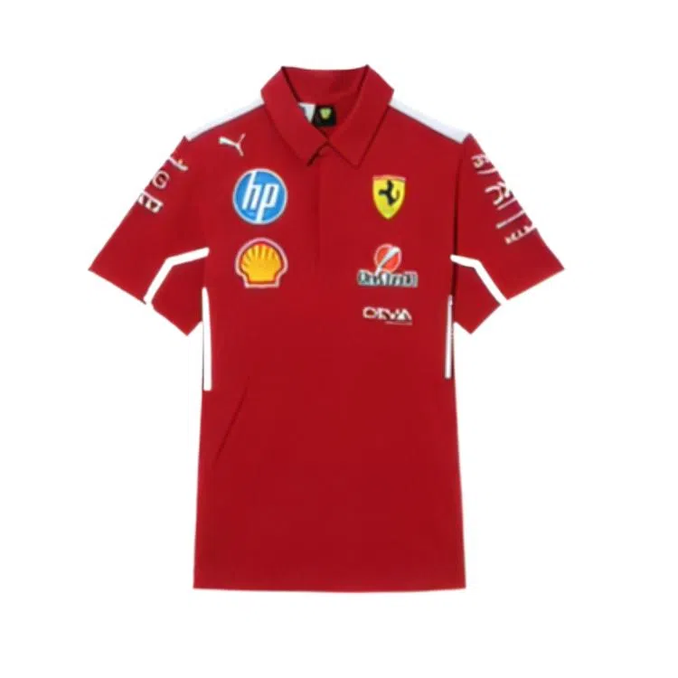 PUMA Ferrari Racing Polo Deep Red