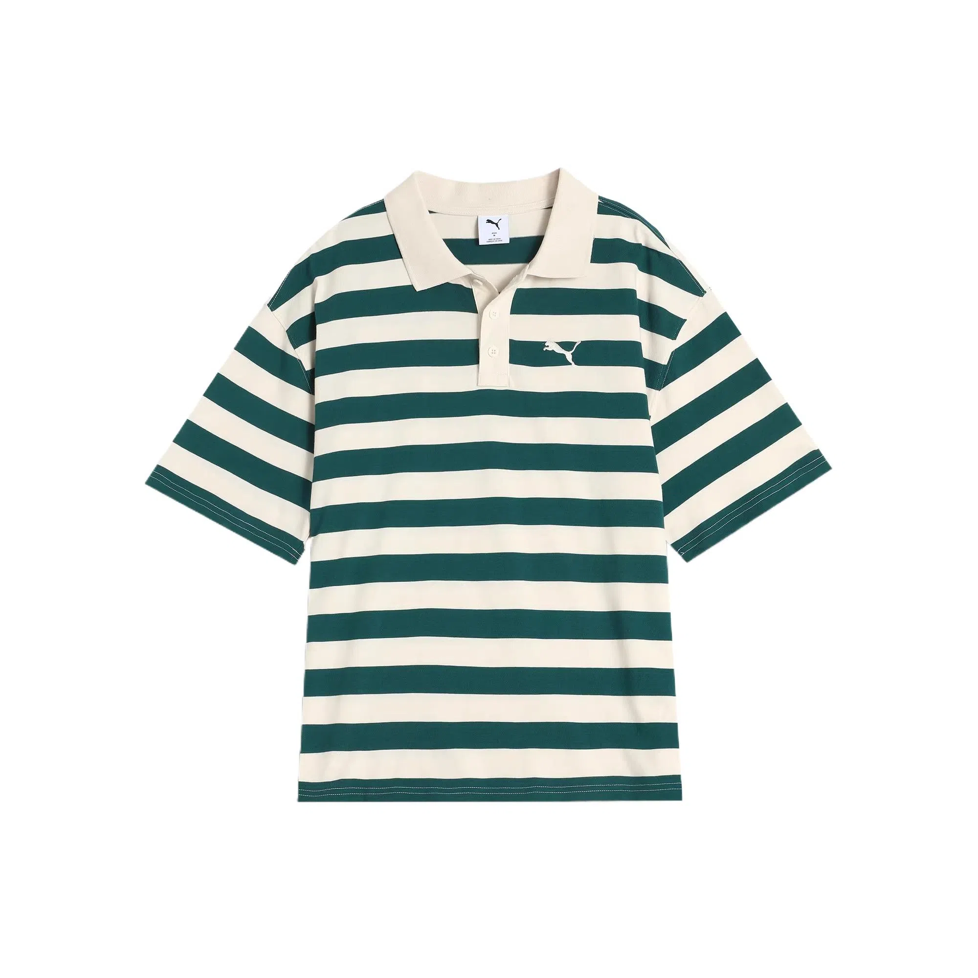 PUMA Striped SS25 WARDROBE ESS Polo