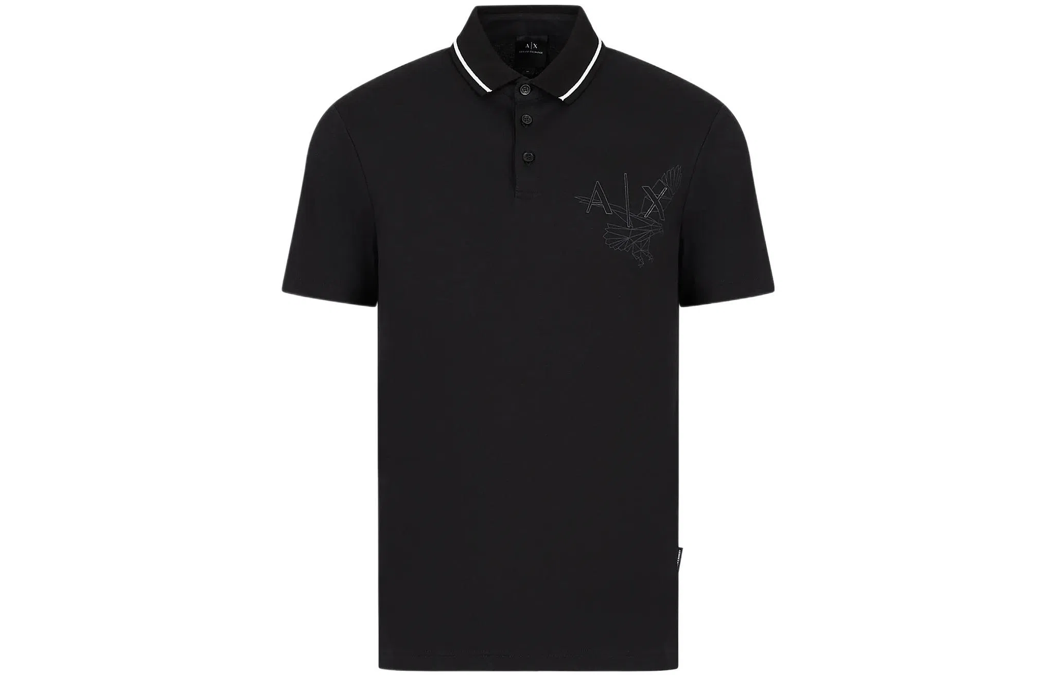 Armani Exchange Polo Shirt Black