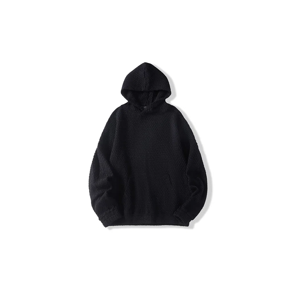 我是大卫 美式复古宽松落肩艺术感休闲卫衣 男女同款