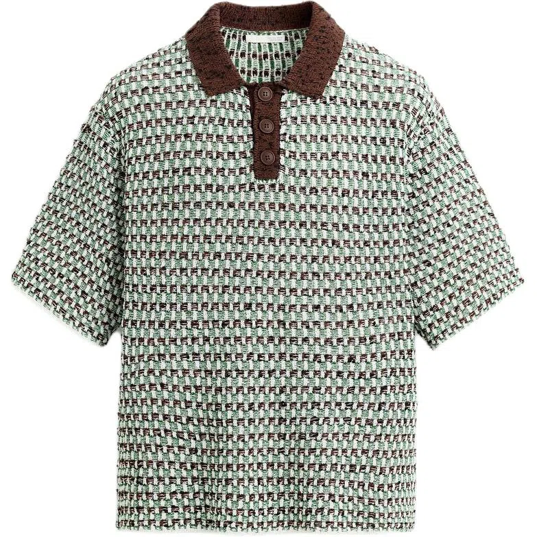 ZARA Polo Shirt Green