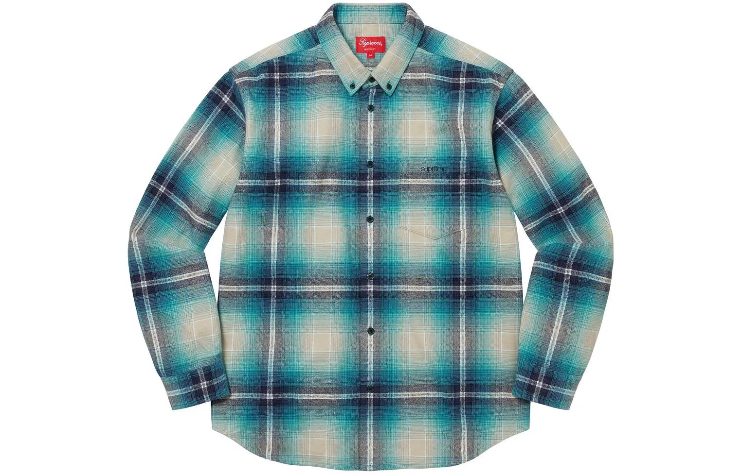 Supreme SS23 Week 3 Shadow Plaid Flannel Shirt