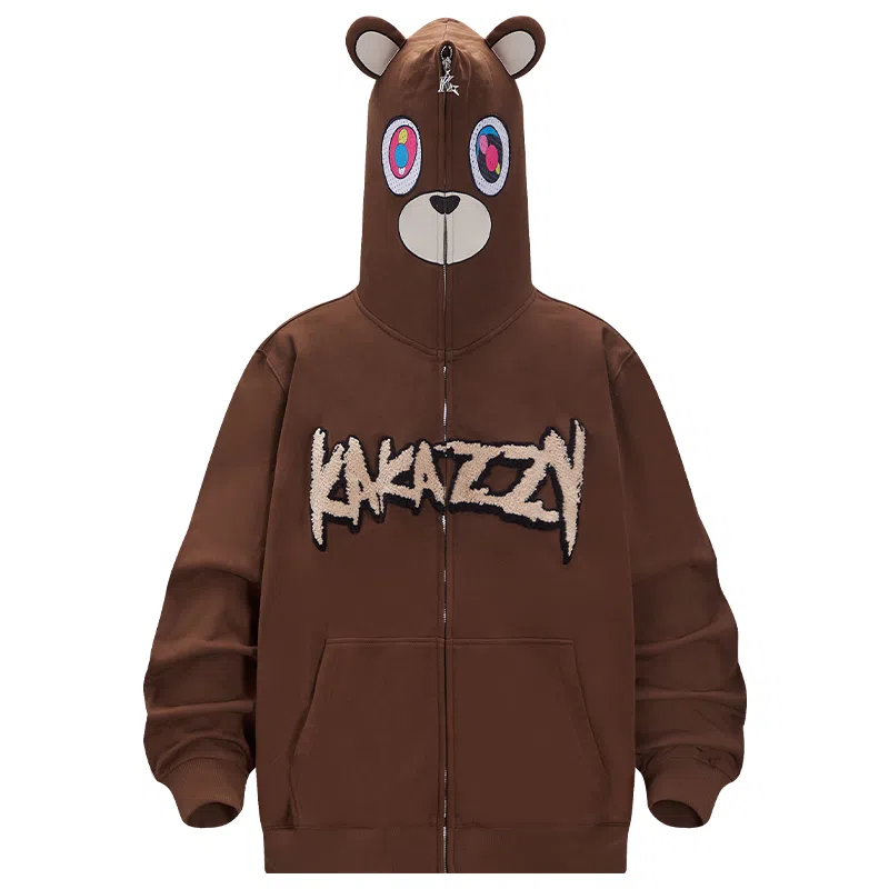 KAKAZZY Hoodie Brown