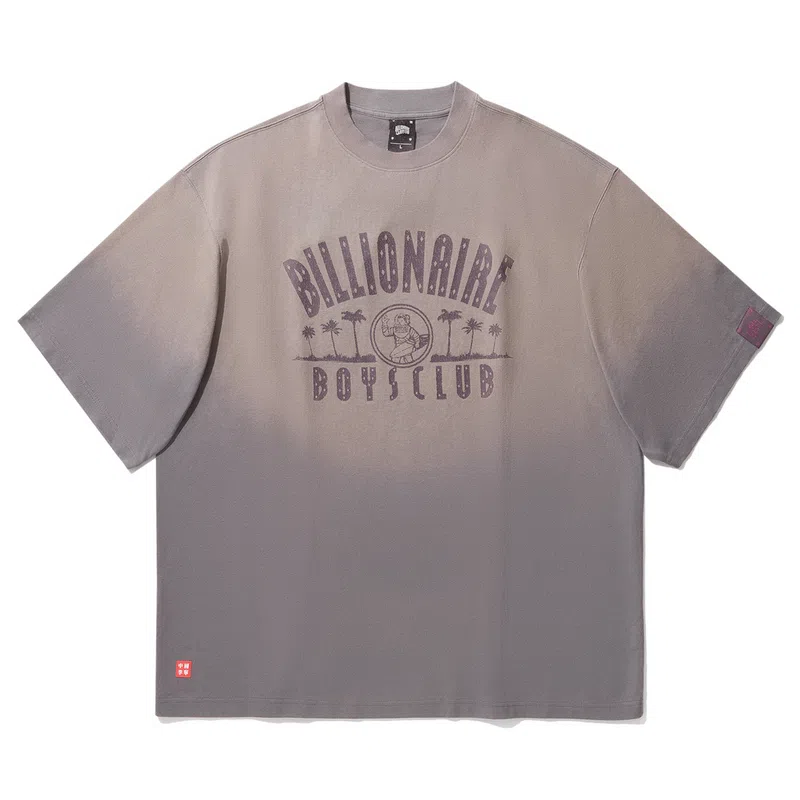 Li-Ning x Billionaire Boys Club Skateboarding T-Shirt Smoke Grey