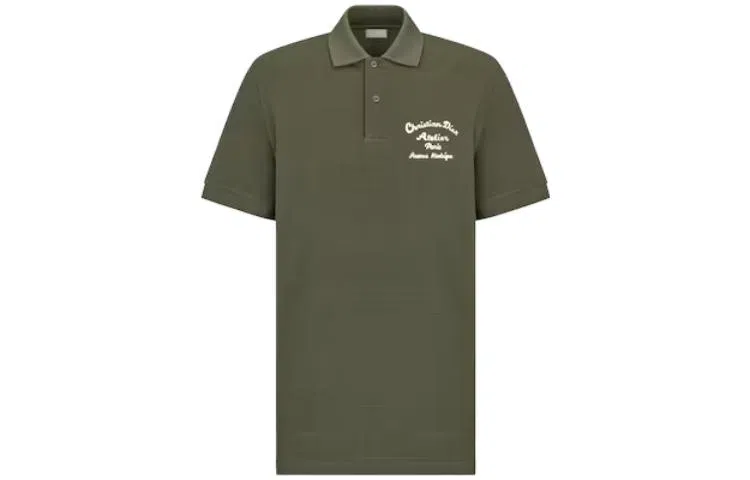 Dior Polo Shirt Green