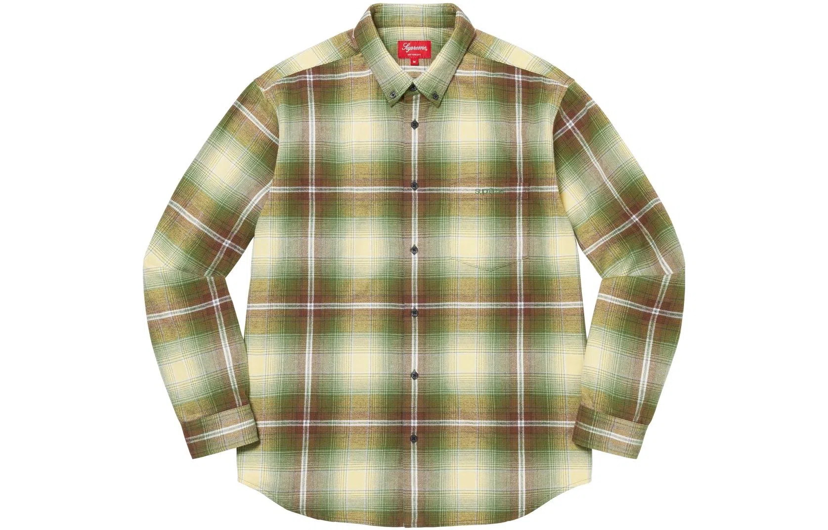 Supreme SS23 Week 3 Shadow Plaid Flannel Shirt
