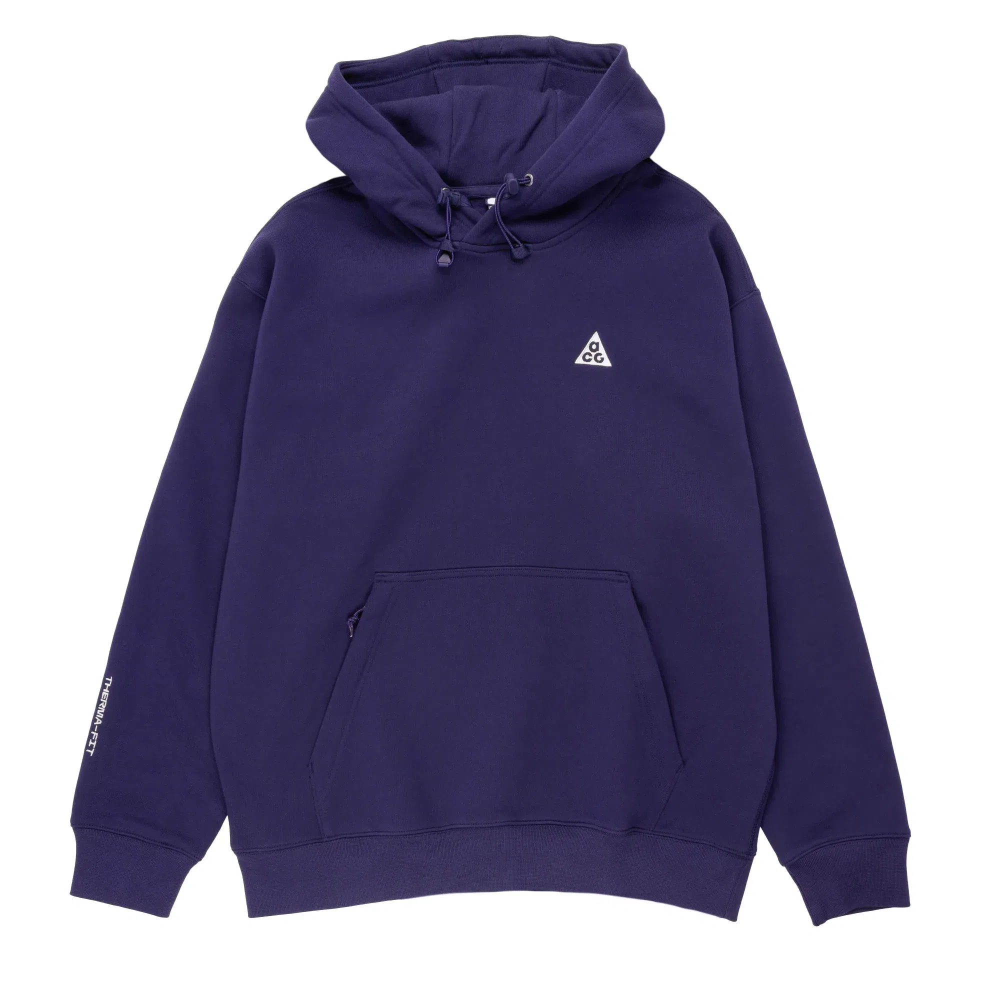 Nike Fleece Pullover Hoodie Purple Ink