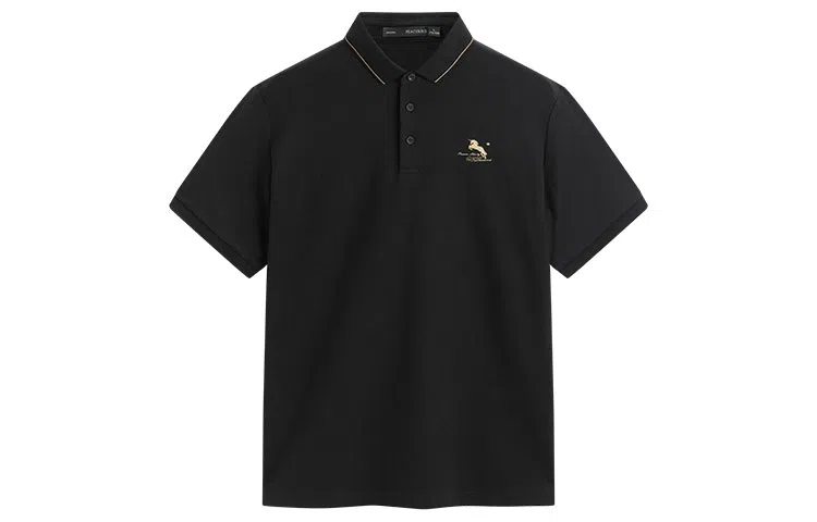 PEACEBIRD MEN Logo Embroidered Polo Shirt