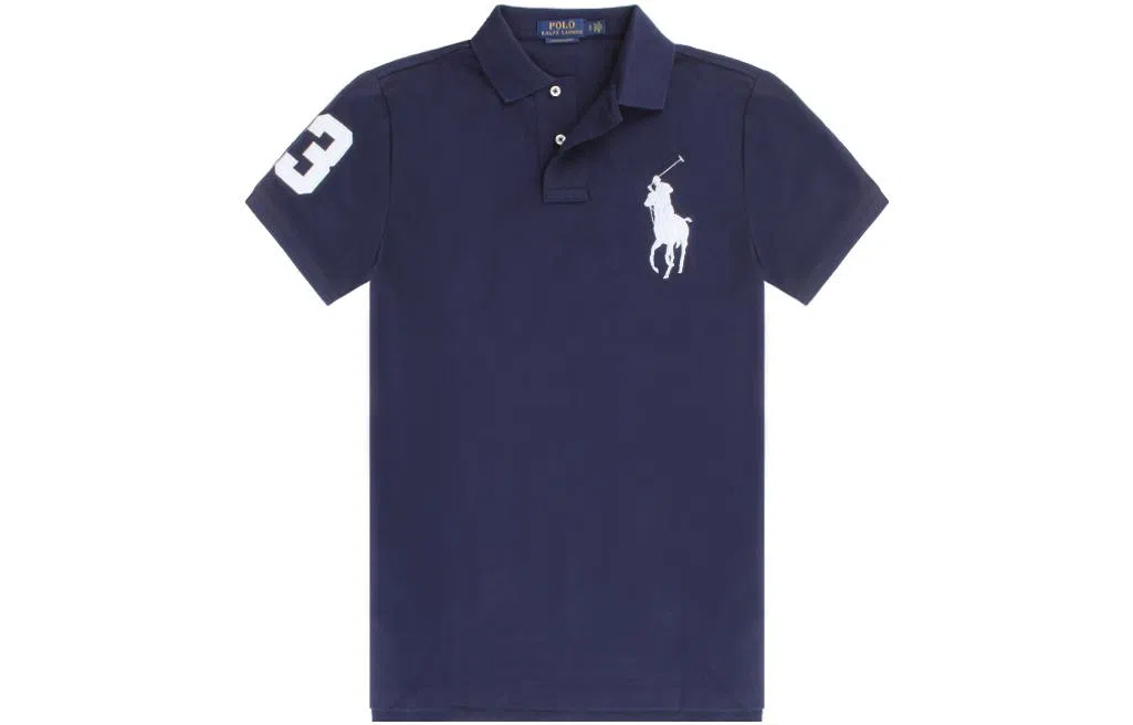Polo Ralph Lauren Classic Embroidered Polo Shirt Blue