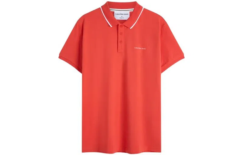 Calvin Klein Polo Shirt Red