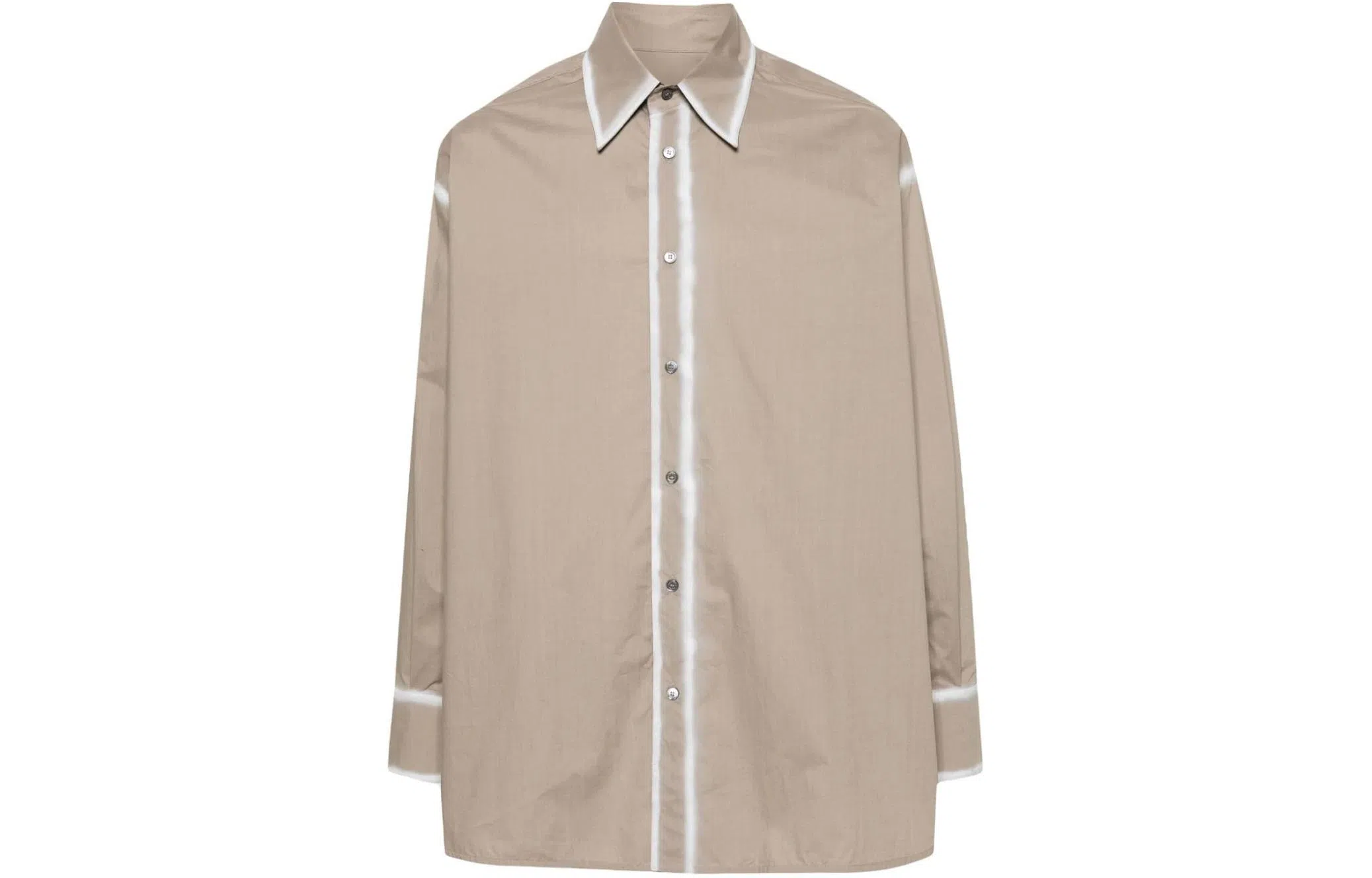 MM6 Maison Margiela Patchwork Shirt Brown