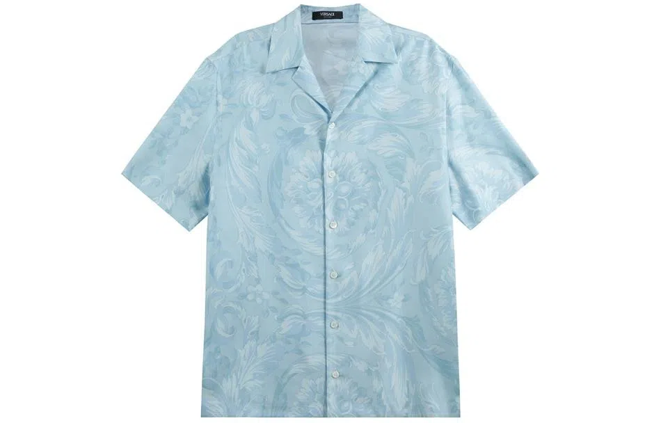 Versace Baroque Print Hawaiian Shirt