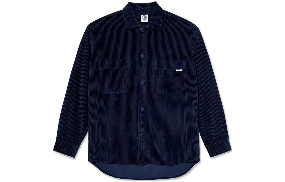 Polar Skate Co Long Sleeve Shirt Navy
