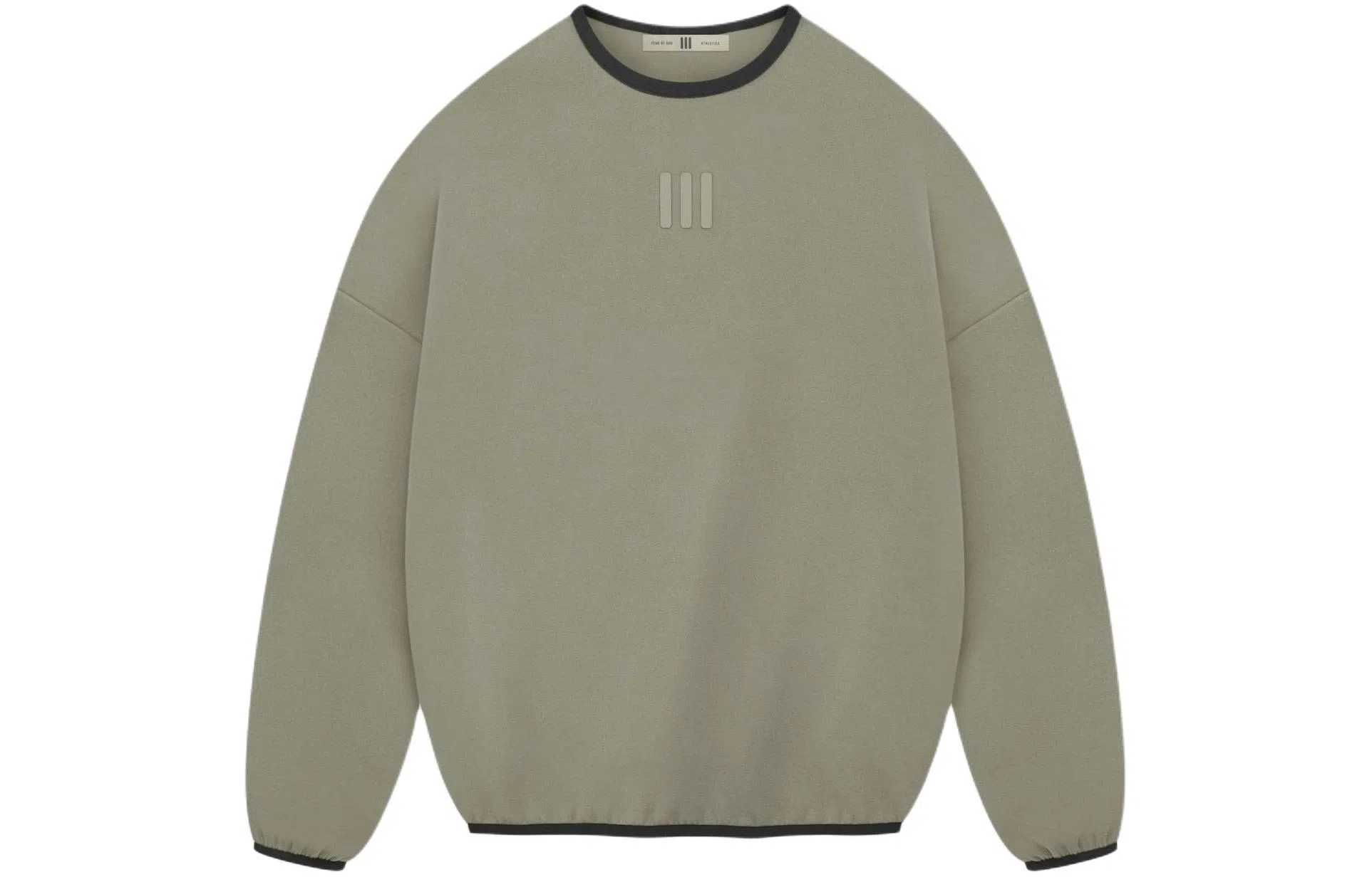 Fear of God Athletics x adidas SS24 Suede Fleece Crewneck Clay