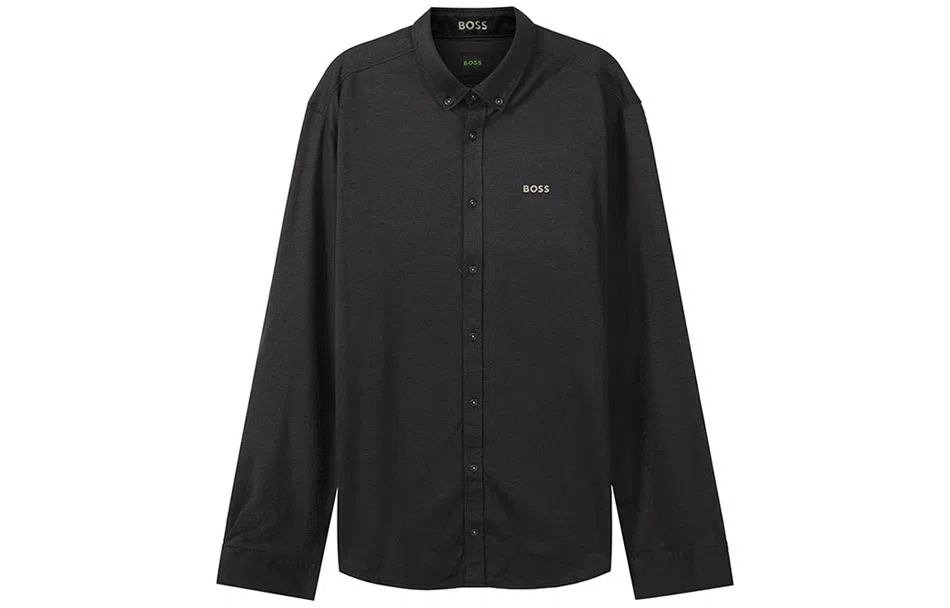 HUGO BOSS Logo Long Sleeve Shirt