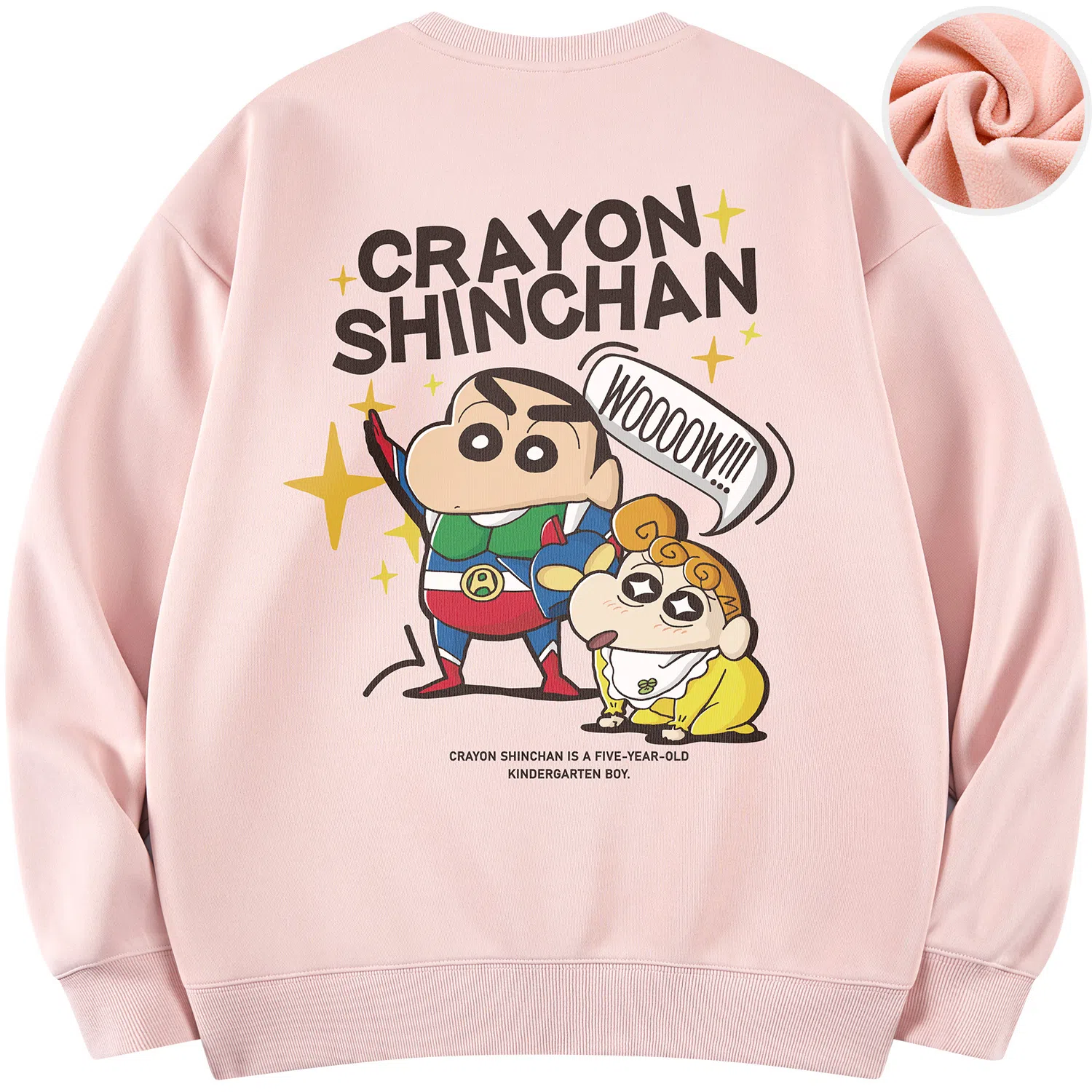 Crayon Shin-chan Cartoon Print Pullover Sweatshirt