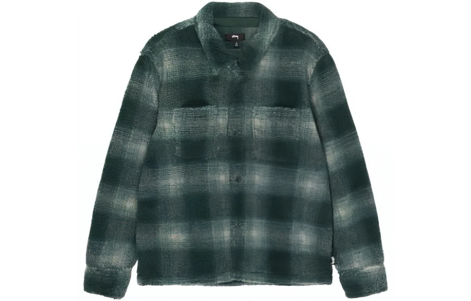 Stussy SS23 Plaid Sherpa Shirt