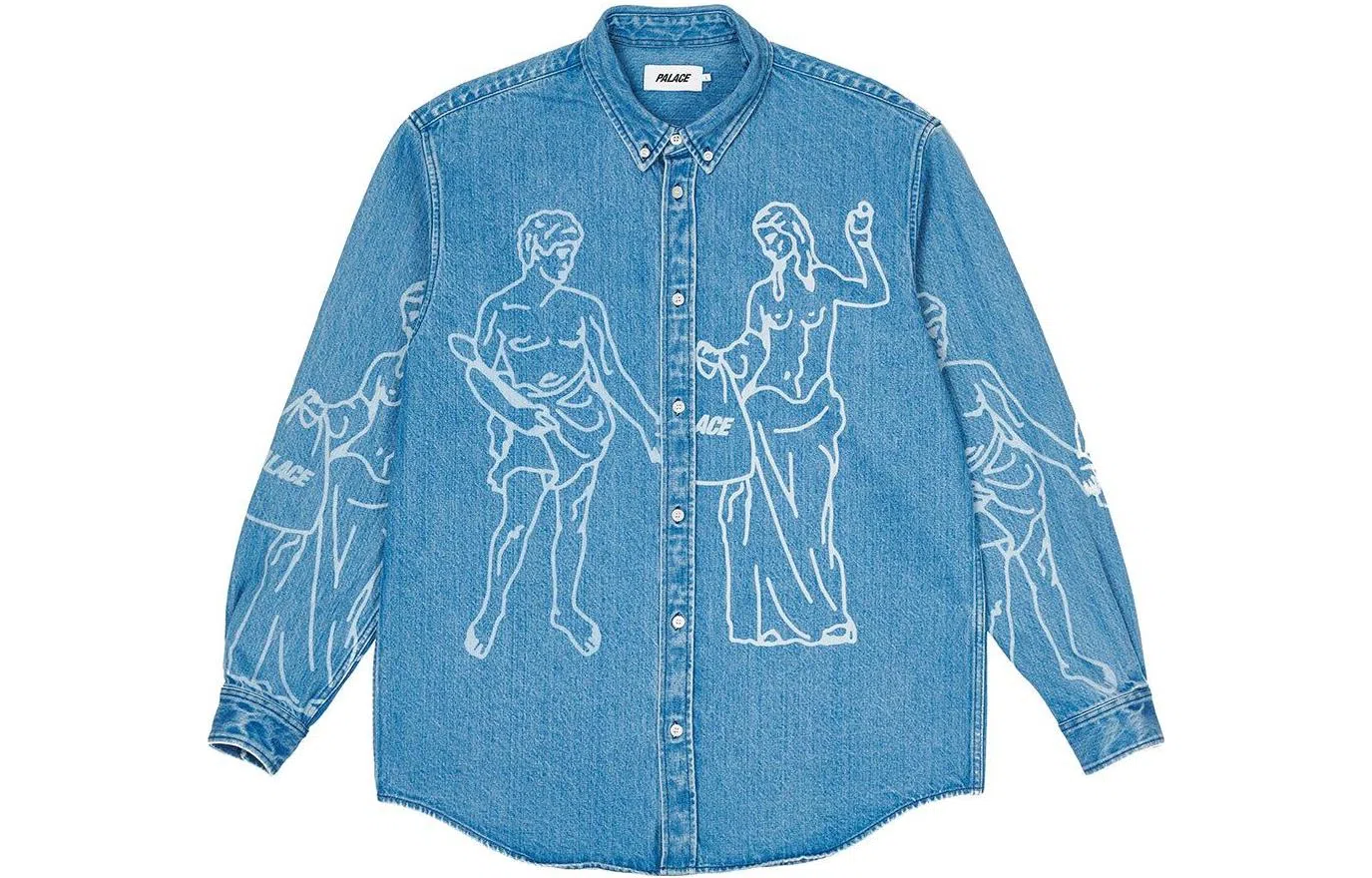 PALACE SS22 Londinium Shirt Stone Wash