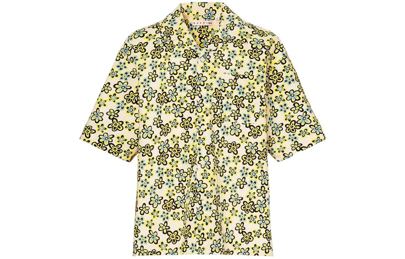 UNIQLO x MARNI Floral Short Sleeve Shirt