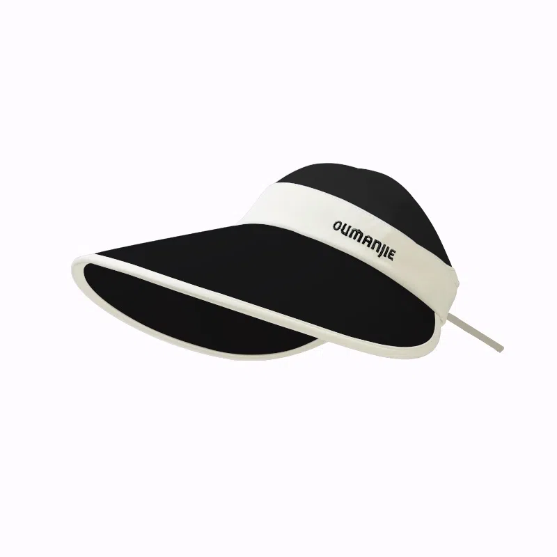 稻草人 夏季大帽檐遮阳防紫外线 百搭时尚 显脸小 锦纶 防晒帽 女款