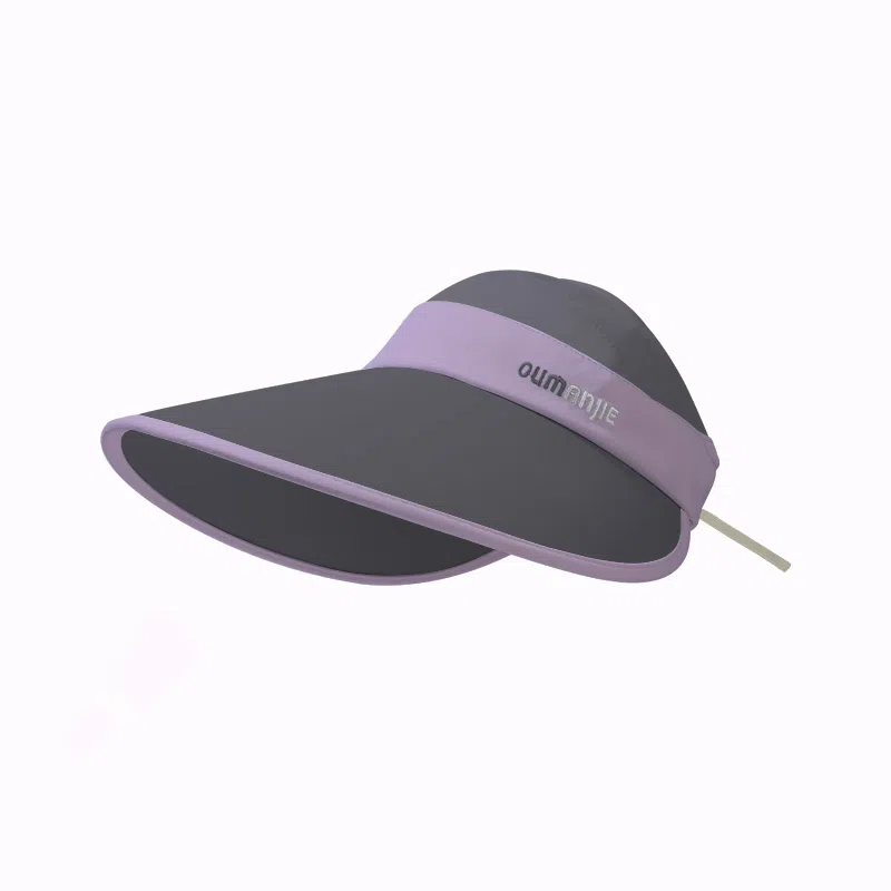 稻草人 夏季大帽檐遮阳防紫外线 百搭时尚 显脸小 锦纶 防晒帽 女款