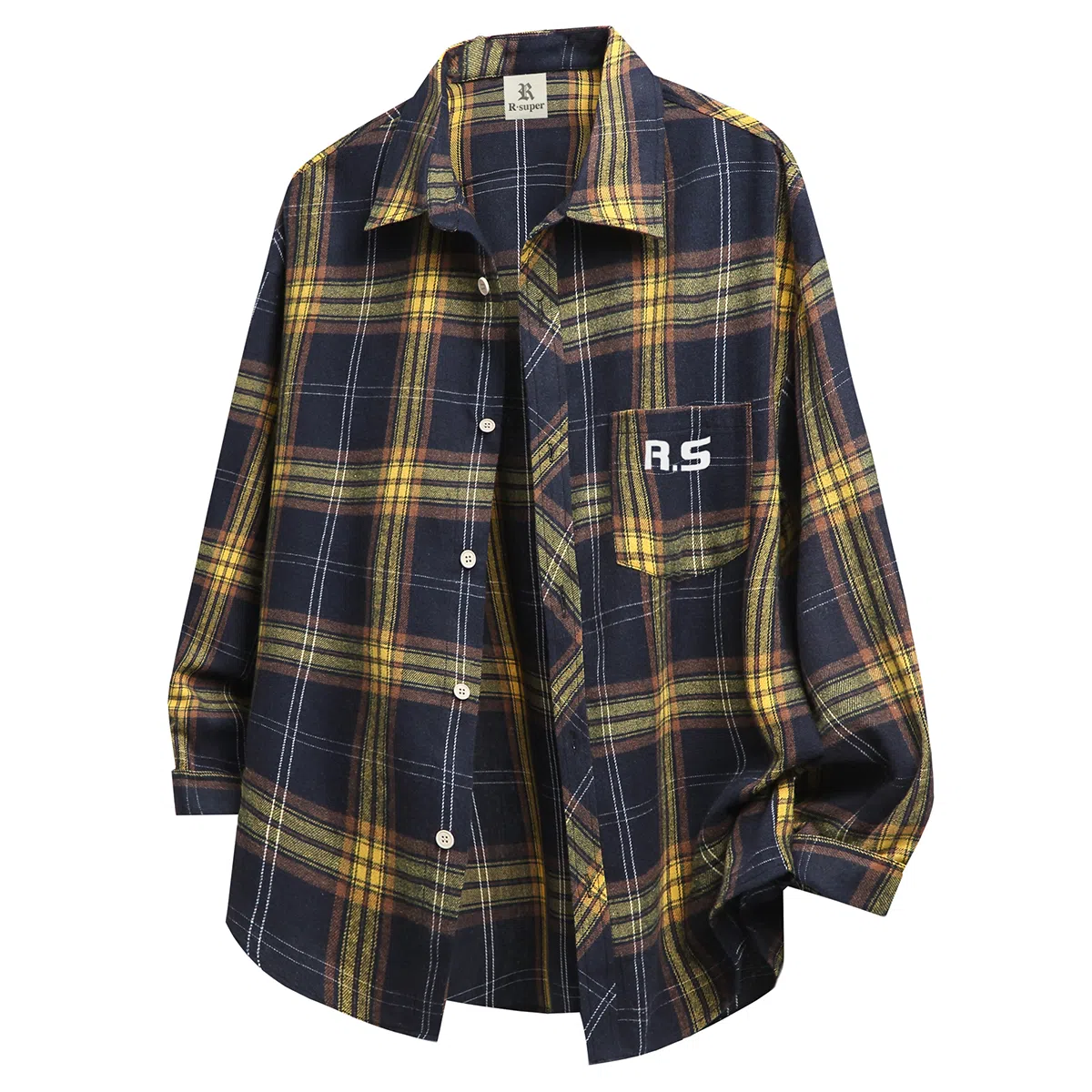 R.super Vintage Striped Shirt