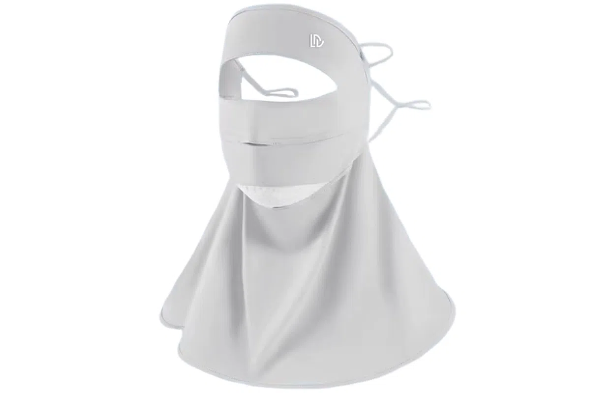 优幽兰 休闲简约遮全脸防紫外线纯色百搭高级感显脸小骑行脸基尼可调节 锦纶 氨纶 防晒面罩 男款