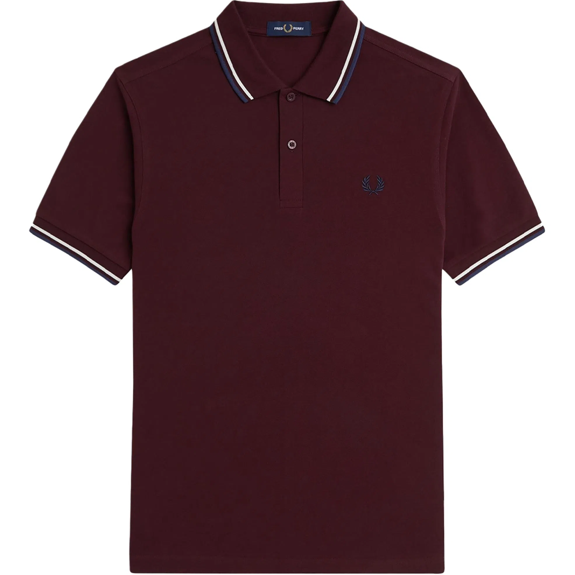 Fred Perry Polo Shirt Dark Red