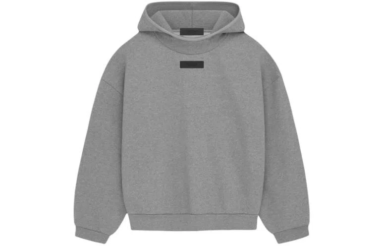 Fear of God Essentials SS24 Hoodie Dark Heather Oatmeal