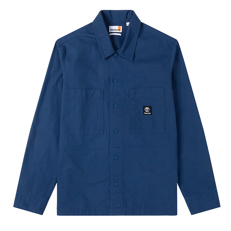 Timberland Long Sleeve Shirt Blue