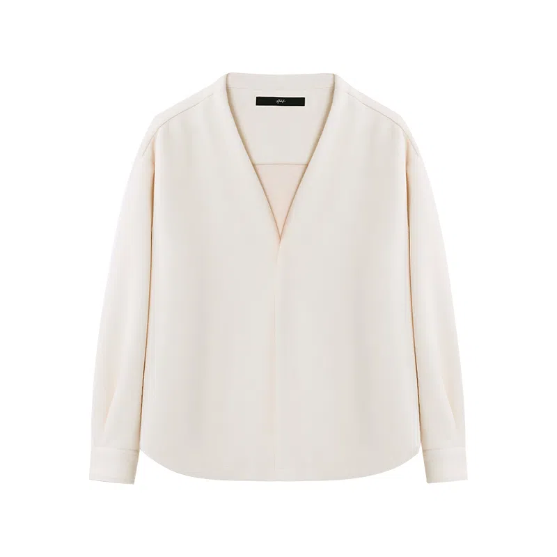 HERBEL V-Neck Long Sleeve Shirt