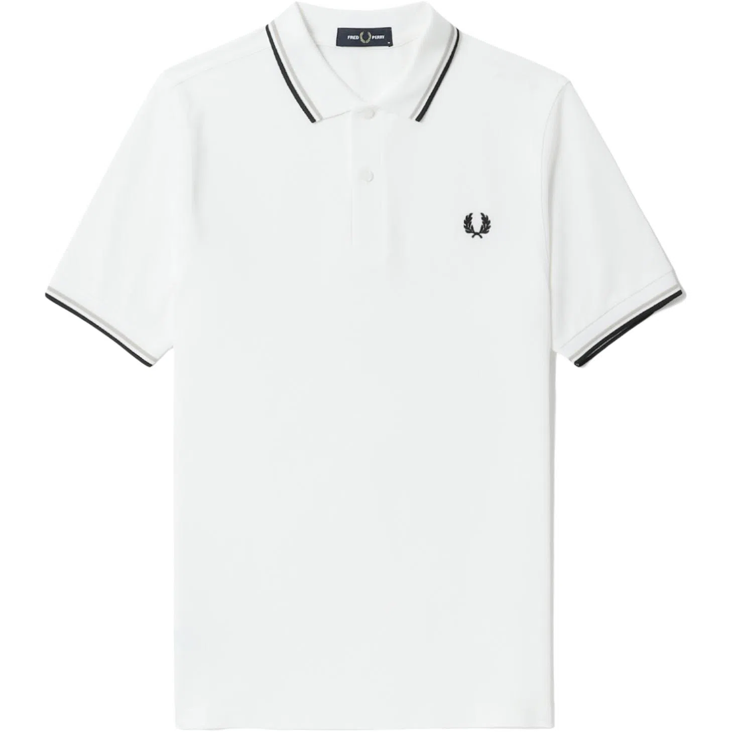 FRED PERRY Polo Shirt White