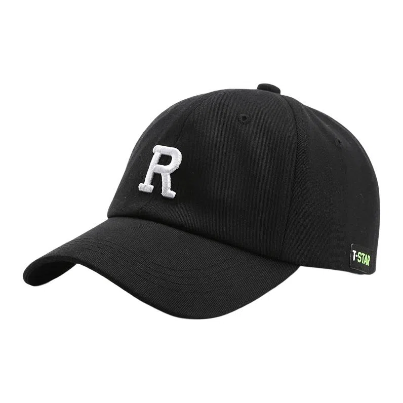 佐闯 帽子时尚简约字母刺绣弯檐户外运动防晒 棉 鸭舌帽 男款