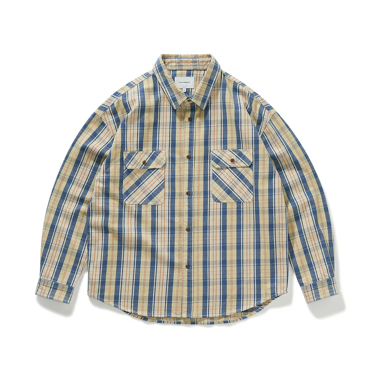 714STREET Retro Plaid Shirt